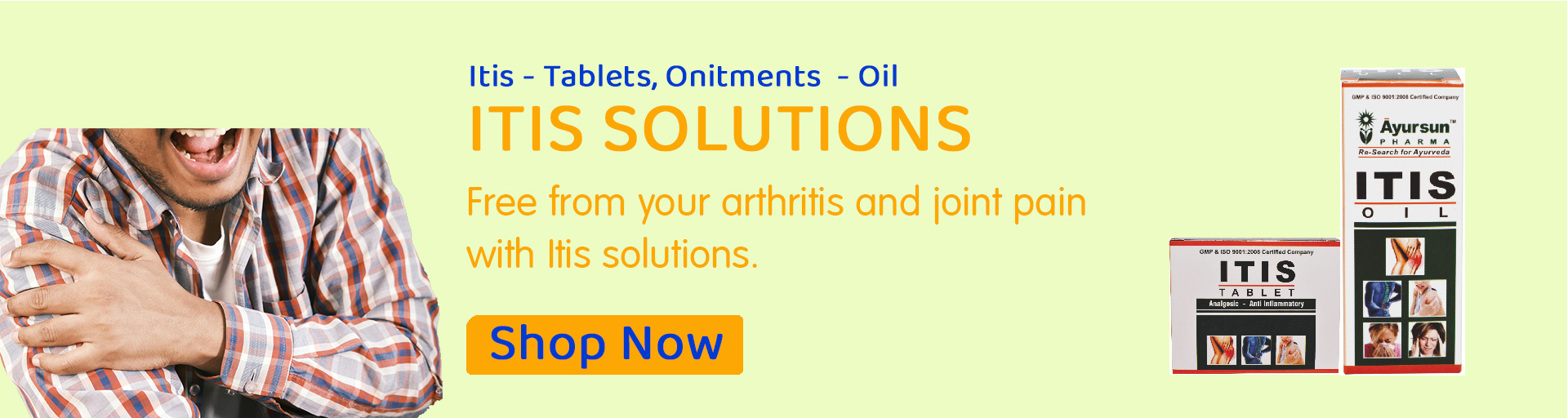 Itis Solutions for arthritis